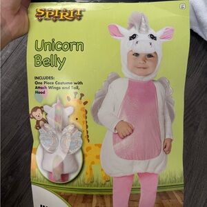 Spirit Infant Unicorn Costume - White, Pink